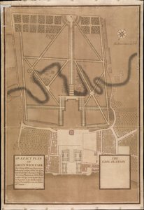 Genauer Plan des Greenwich Parks, ca. 1700