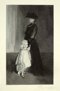 Christina (Mutter und Tochter) von Henry Wolf