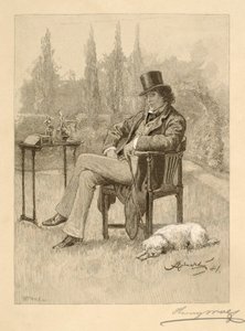 Henry Irving zu Hause