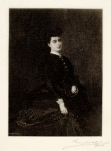 Porträt einer spanischen Dame von Henry Wolf