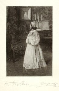 Die Tochter des Künstlers Alice von Henry Wolf
