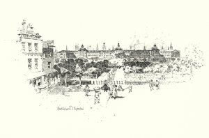 Bethlehem Krankenhaus, London von Herbert (after) Railton