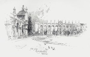 Quadrangle und Bibliothek, All Souls
