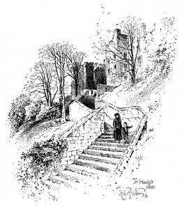 Die Hundert Stufen, Windsor Castle, ca. 1888