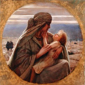 Ein Abend in Nazareth von Herbert Gustave Schmalz