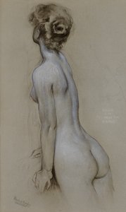 Eine Najade in Die Klage um Ikarus von Herbert James Draper