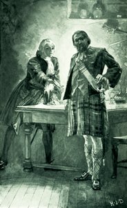 Prinz Charles appelliert an Cameron von Lochiel, sich seiner Sache anzuschließen von Herbert James Draper