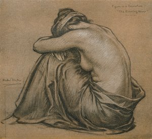 Studie für eine Dekoration, Die Abendstunden, um 1916 von Herbert James Draper