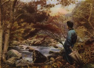 Herbst in Miyanoshita (Foto) von Herbert Ponting