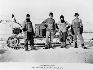 Motorparty - Lashly, Day, Evans und Hooper, 1911