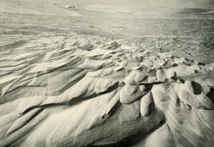 Sastrugi, 21. Februar 1911 von Herbert Ponting