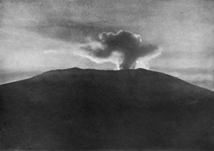 Der Gipfel des Mount Erebus, um 1910-1912, 1913