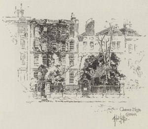 Clarence House in Clapham von Herbert Railton