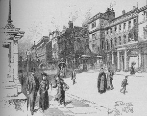Kriegsministerium, Pall Mall, um 1890