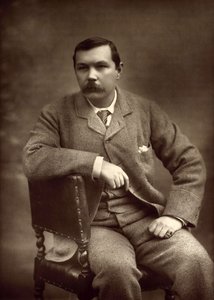 Porträt von Sir Arthur Conan Doyle 1859-1930, 1893