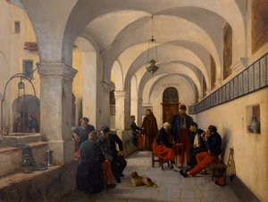 Die Ankunft der französischen Kürassiere in Nizza 1859, um 1859