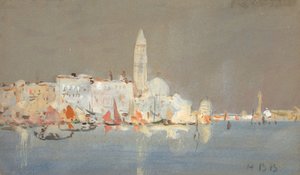 Venezianisches Capriccio mit einem Campanile