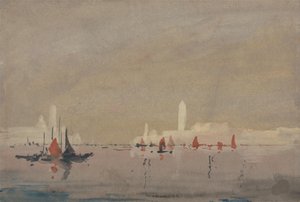 Venedig von der Lagune aus