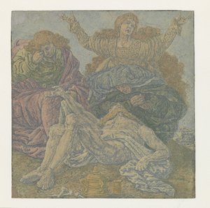Die Beweinung Christi von Hercules Segers