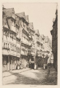 Klostergasse, Frankfurt von Herman Armour Webster