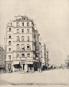 Alte Häuser am Kai, 1915