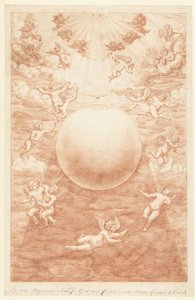 Schöpfung von Himmel und Erde (Titel auf Objekt) Die Schöpfung (Serientitel) von Herman Coets