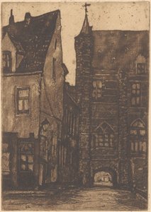 Ansicht des Vleeshuis in Antwerpen