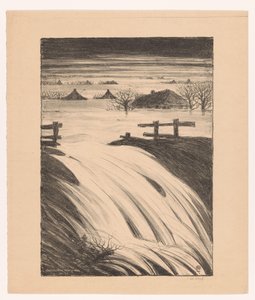 Überschwemmung Maas und Waal Jan. 1926