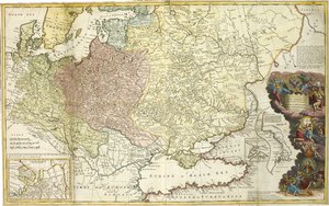 Karte von Moskau