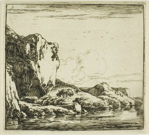 Felsige Landschaft von Herman Naijwincx