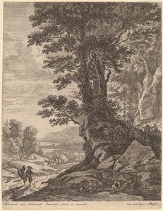 Eine Gruppe von Bäumen von Herman van Swanevelt