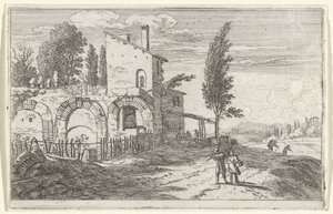 Gasthaus in den Ruinen des Kaiserpalastes