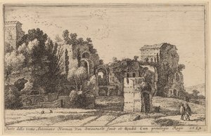 Die Caracalla-Thermen von Herman van Swanevelt