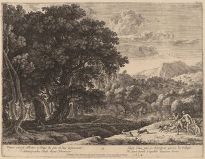 Venus und Adonis auf der Jagd