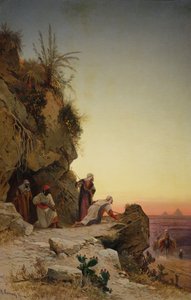 Hinterhalt bei Gizeh von Hermann David Salomon Corrodi