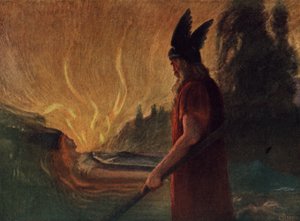 Sofort strömte ein Feuerstrom hervor von Hermann Hendrich
