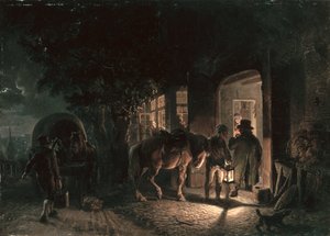 Vor dem Pub