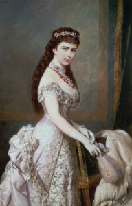 Elisabeth von Bayern (1837-98), Frau von Franz Joseph I. von Österreich (1830-1916) von Hermann Nigg