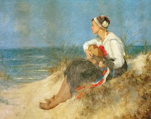 Besinnliche Stunde am Strand von Hermann Seeger