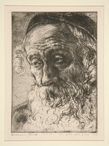Alter Jude aus Jaffa von Hermann Struck