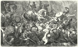 Niederlage der athenischen Armee in Sizilien, 413 v. Chr. von Hermann Vogel