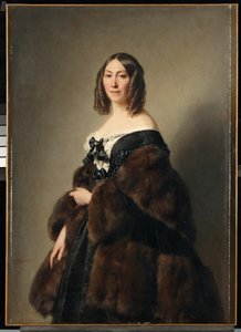 Porträt von Cécile Charlotte Furtado-Heine von Hermann Winterhalter