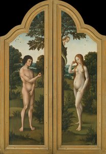 Adam und Eva von Herri met de (c.1510 p.1550) Bles