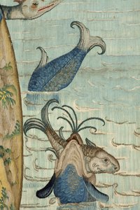 Wandteppich inspiriert von der Arbeit von Hieronymus Bosch, ca. 1560 von Hieronymus (after) Bosch