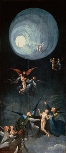Aufstieg der Gesegneten von Hieronymus Bosch