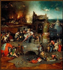 Die Versuchung des heiligen Antonius von Hieronymus Bosch
