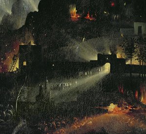 Der Garten der Lüste, ca. 1500 (Detail) von Hieronymus Bosch