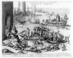 Das glückliche und sorgenfreie Leben des Krüppels von Hieronymus Bosch