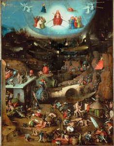 Das Jüngste Gericht, zentrales Panel von Hieronymus Bosch