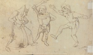 Drei tanzende Figuren